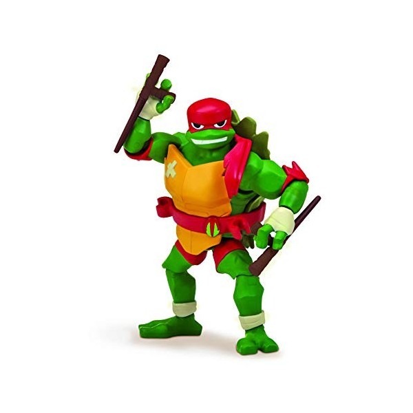 Tortues Ninja ROTMNT, Figurine Articulée 12 cm avec Accessoires, 12 Points darticultation, Modèles Aléatoires, Jouet pour En