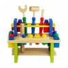 Nuheby Outils Enfant Jouet en Bois-Etablis Bricolage Enfant-Jeux dImitation Construction Jouet Fille Garçon 3 4 5 6 Ans