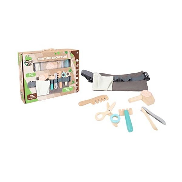 Set coiffeur / coiffeuse, ceinture et accessoires, Plantoys