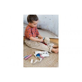 KINDSGUT Set de Coiffeur pour Enfants en Bois, pour Les Jeux de rôle et Le Plaisir de Jouer