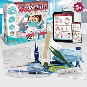 Science4you Mon Premier kit de Dentiste - Mallette de Dentiste + Jeux de dentistes et de médecins pour Enfants et Filles, Den