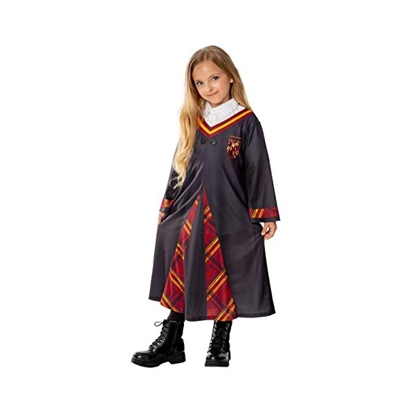 Rubies Tunique officielle Harry Potter Gryffondor pour enfant, déguisement pour enfant, 5-6 ans, M 3012325-6 