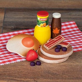 Erzi 28150 American Breakfast en Bois pour Enfants Jeu de rôle