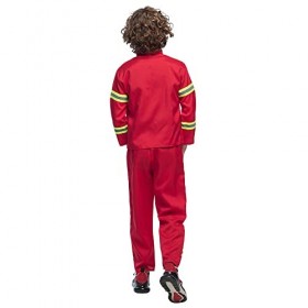 Boland Enfants, Veste et Pantalon, Uniforme de Pompier, Costume de Carnaval, 10272490, Multicoloured, 140-158 cm