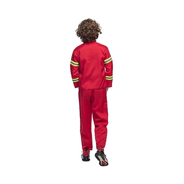 Boland Enfants, Veste et Pantalon, Uniforme de Pompier, Costume de Carnaval, 10272490, Multicoloured, 140-158 cm