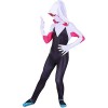 MODBE Filles Gwen Stacy Cosplay Combinaison Halloween Noël Déguisement Costume Enfants Mascarade Collants Carnaval Jeu de Rôl