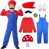 Raveparty Costume de cosplay pour enfant et adulte - Costume de carnaval - Costume dHalloween pour cosplay, carnaval, fête, 