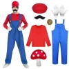 Raveparty Costume de cosplay pour enfant et adulte - Costume de carnaval - Costume dHalloween pour cosplay, carnaval, fête, 