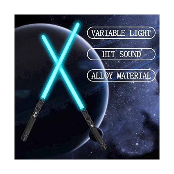Heavy Fighting FOC Metal Hilt RGB Sabre laser FX Force 12 couleurs 10 SoundFonts X-mas Light Lock-Up Blaster Épée