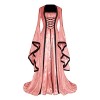 Briskorry Robe longue pour femme - Costume de cosplay - Longue robe de fête - Super héros - Spandex - Cosplay 3D - Zentai - C