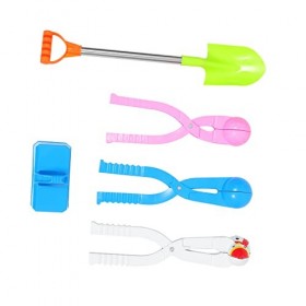 BESPORTBLE 5 Pièces Clip Boule De Neige Costume Pour Enfants Tout-Petit Ensemble De Jeu En Plein Air Outils Pour Enfants Joue