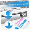 BESPORTBLE 5 Pièces Clip Boule De Neige Costume Pour Enfants Tout-Petit Ensemble De Jeu En Plein Air Outils Pour Enfants Joue