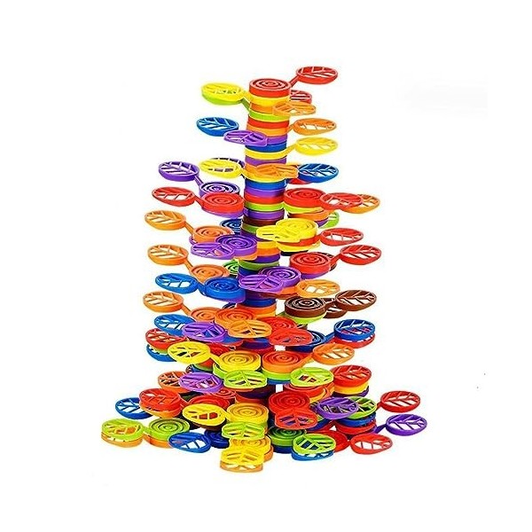 ＡＷＨＡＯ Jeux Dempilage Jouets Blocs Dempilage Darbre Activités Dapprentissage Préscolaire Bloc Déquilibre Jouets Montessor