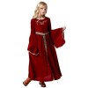 Xiaojiu DéGuisement Enfant Fille Robe De Sorciere Enfant,Déguisement Halloween Enfant Fille Robe De Soirée Fille 12 Ans Costu