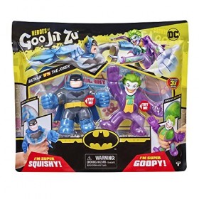 Heroes of Goo Jit Zu Figurine DC Héroes Pack 2 Figurines Batman Vs Joker 28 x 26,5 x 6 cm