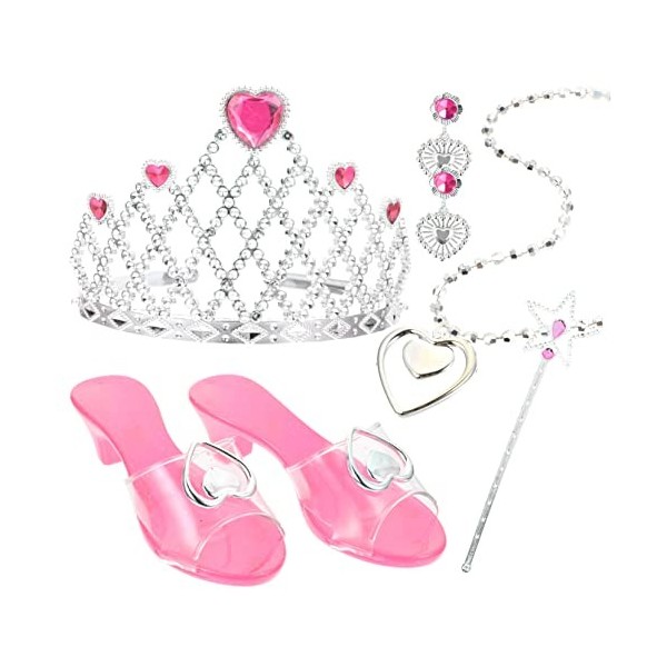 Toyvian 1 Jeu Enfant Princesse Diadème De Bandeau Danniversaire Bandeau Diadème Fille Bijoux Pour Enfants Diadème De Cristal