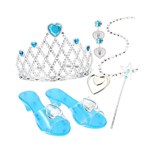 Toyvian 1 Jeu Enfant Princesse Diadème De Bandeau Danniversaire Bandeau Diadème Fille Bijoux Pour Enfants Diadème De Cristal