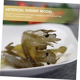 Totority 18 Pièces Simulant des Crevettes Jouets pour Enfants Ensemble De Jeu pour Enfants Jouets pour Enfants Accessoire De 