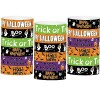 MIAHART 600 Pièces Bracelets en Papier 3/4 Pouces Bracelets en Papier Thème Halloween pour Enfants Halloween Trick or Treat A