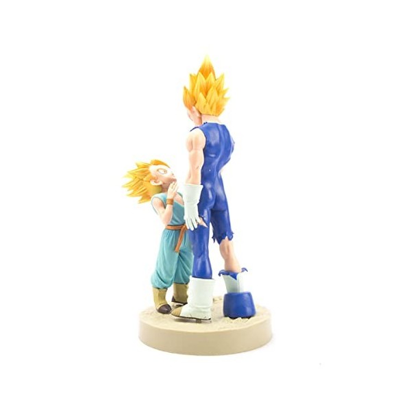 2 pièces/Ensemble Dragons-balles Torankusu Gogeta Support Figurine modèle Jouet