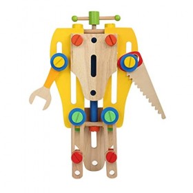 Jouet de Démontage de Vis Doutil de Jeu En Bois de Montessori pour Des Enfants Tout-petits