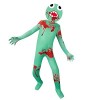 Rainbow Friends Costume dHalloween et de costumade pour enfants - Costume de jeu avec masque blanc, 6 à 7 ans 