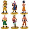 6 pièces/Ensemble Dragons-balles Son Goku Support Figurine modèle Jouets
