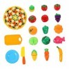 Toyvian 1 Jeu Jouets Chichele Jeu De Pizza Jouet De Cuisine Jouet De Coupe denfant Enfants Coupant des Jouets Jeu De Cuisine