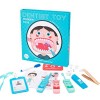 leryveo 2 Pcs Dentiste - Outils Dentiste pour Tout-Petits avec Miroir cavité buccale | Ensemble Jeu Docteur pour Enfants écol