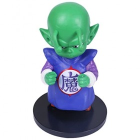 6 pièces/Ensemble Dragons-balles Piccolo Kuririn Son Gohan Tien Shinhan Chiaotzu Support Figurine modèle Jouets