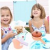 Toyvian 3 Ensembles Cuisine Jouets De Cuisine Enfant en Bas Âge Costume Jouet pour Enfants Plat en Plastique Apprentissage Cu