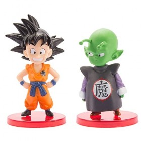 13 pièces/Ensemble Dragons-balles Piccolo Fils Gohan Chichi Fils Goten végéta Bulma Support Figurine modèle Jouet