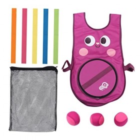 Garneck 1 Set Sticky Ball Vêtements Gilet Jouet pour Enfants Accessoires De Jeu Gilet pour Enfants Jouet De Plein Air pour En