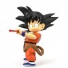Dragons-Balls Son Goku avec Support de bâton, Figurine daction, Jouet modèle