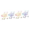 Toyvian 4 Pcs Panier Ornements Jouets Pour Oiseaux Mini Chariot Roulant Jouets Pour Bébés Jouet Pour Enfant En Bas Âge Enfant