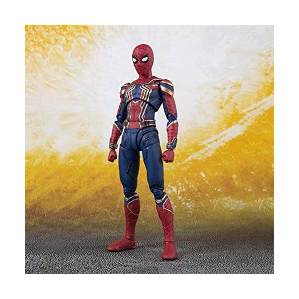  Poupée de Super-héros Spider-Man de 5,9 Pouces, Jouet de Figurine daction de Film, Jouet de Figurine Mobile articulée en PV