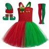 Yavion Robe Bébé Noel Deguisement Garcon 8 Ans Tenue Pere Noel Robe Noël DéGuisement Enfant Fille Deguisement Sorciere Enfant