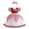 Yavion Robe Bébé Noel Deguisement Garcon 8 Ans Tenue Pere Noel Robe Noël DéGuisement Enfant Fille Deguisement Sorciere Enfant