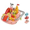 MagiDeal Ensemble de Jeu de Voiture Jouet 6 paramètres de Jeu daventure de Voiture Jouets pour léducation précoce pour Les 