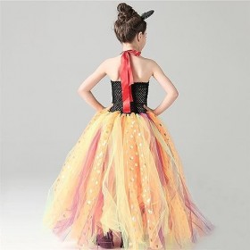 Xiaojiu DéGuisement Enfant Fille Deguisement Fille Pirate,Déguisement Halloween Enfant Fille Robe De Noel Fille 14 Ans Deguis