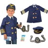 Enfant Simulé De Jeu Costumes 1 Ensemble Pilote De Vétérinaire Costume Occupation Gibier Vestiment