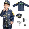 Enfant Simulé De Jeu Costumes 1 Ensemble Pilote De Vétérinaire Costume Occupation Gibier Vestiment