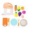 FOMIYES 1 Set Kids Mixer Jouet Jouet Juicer Pretend Jouets Jouets Mélangeur Électrique Food Food Playset Cuisine Électroménag