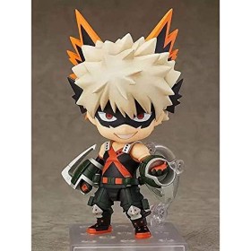 Haoheng My Hero Academia Midoriya Izuku et Bakugou Katsuki Q Version Nendoroid Action Figures avec accessoires Joints mobiles