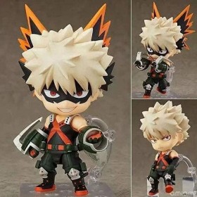 Haoheng My Hero Academia Midoriya Izuku et Bakugou Katsuki Q Version Nendoroid Action Figures avec accessoires Joints mobiles