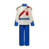 Aiihoo Enfant Garçon Déguisement Prince Costume Prince Déguisement Prince Manteau Epaulet Franges + Pantalon Ensemble Cosplay