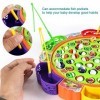 Jeu de pêche simulation avec planche rotative à une seule couche - Cadeau dentraînement pour enfants, tout-petits, garçons, 