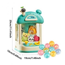 Mini Griffe Machine Jouets, Double Charge Jouet Grabber Griffe Machine pour Enfats, Thème lespace Électrique Son et Lumière 