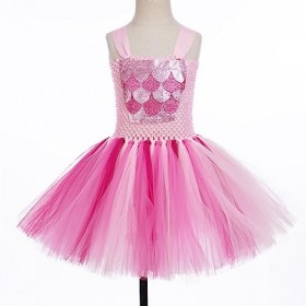 OBEEII Déguisement danimaux Enfant Robe de Léopard/Girafe/Zèbre/Tigre/Vaches Tutu Princesse Cosplay Carnaval Halloween Fêtes