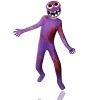 NAUXIU Rainbow Friends Costume,Costume Halloween Rainbow Friends, Enfant Déguisement Jumpsuit Bleu Monstre Cosplay,Monster Co